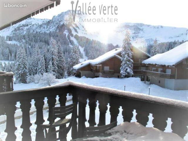 Studio Au Pied Des Pistes Avec Vue Sur La Montagne Mieussy Ngoại thất bức ảnh