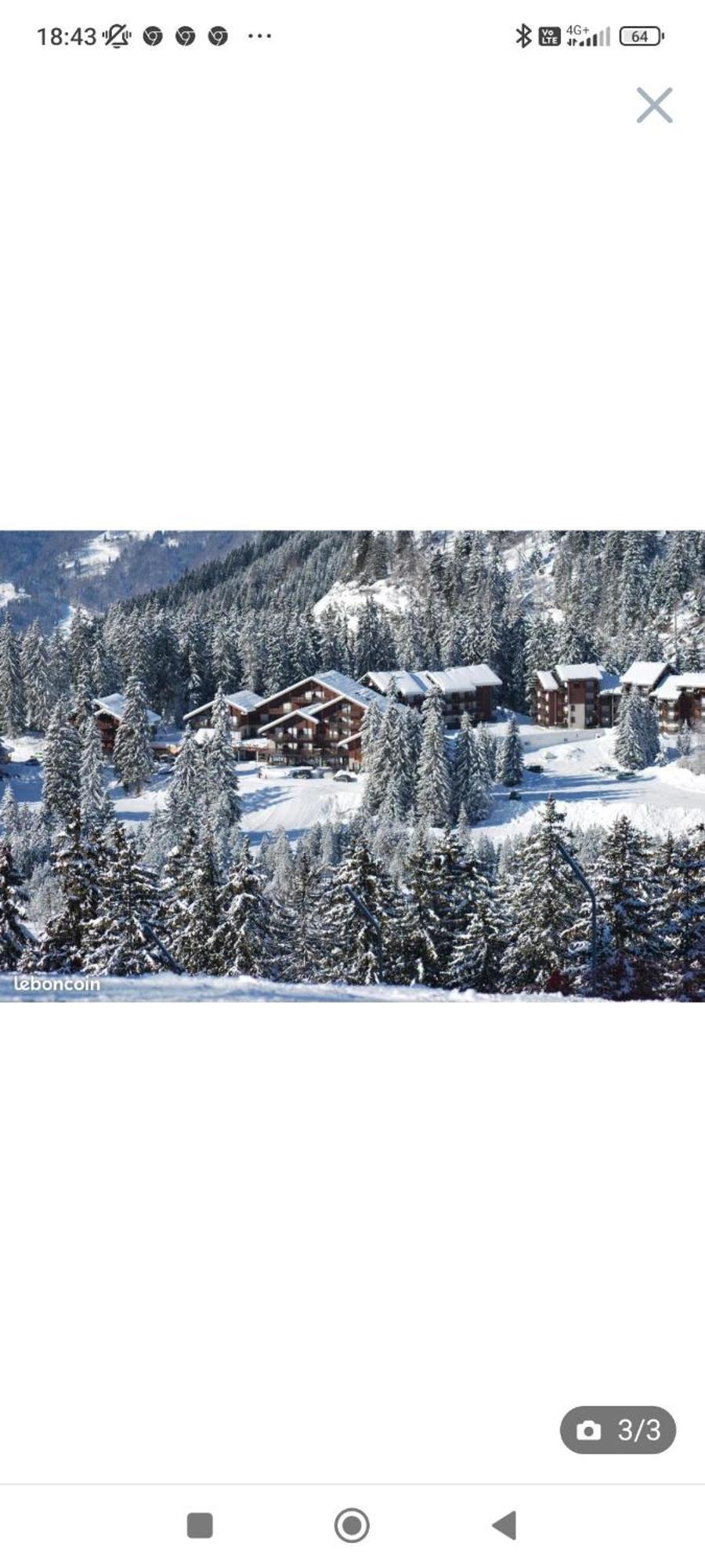 Studio Au Pied Des Pistes Avec Vue Sur La Montagne Mieussy Ngoại thất bức ảnh