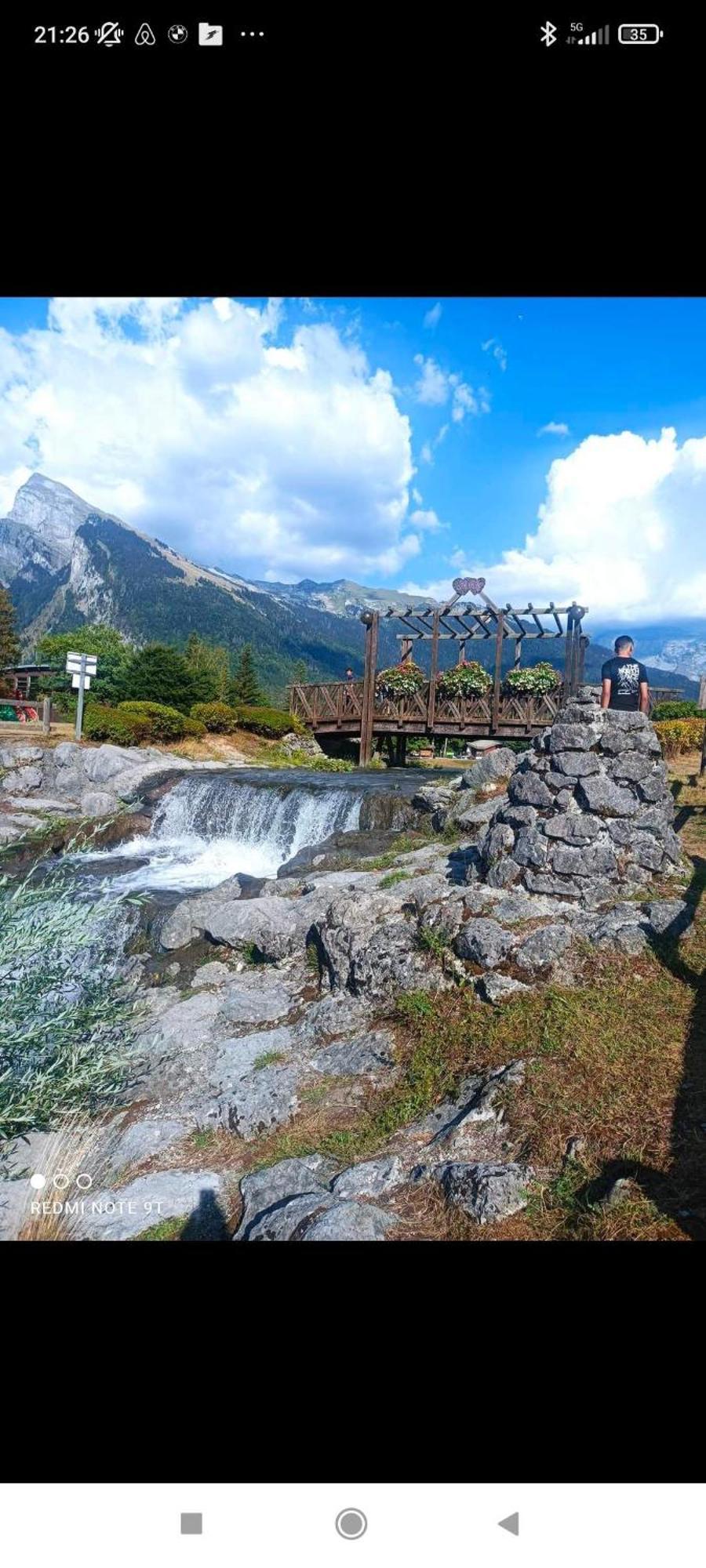 Studio Au Pied Des Pistes Avec Vue Sur La Montagne Mieussy Ngoại thất bức ảnh